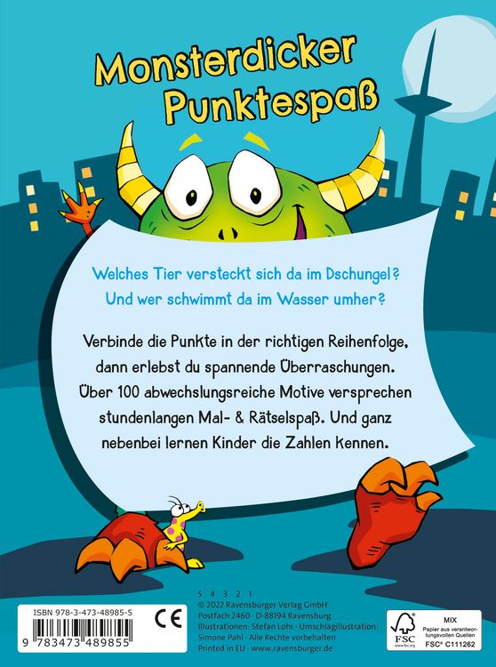 Produktbild: Mein monsterstarker Von-Punkt-zu-Punkt-Block
