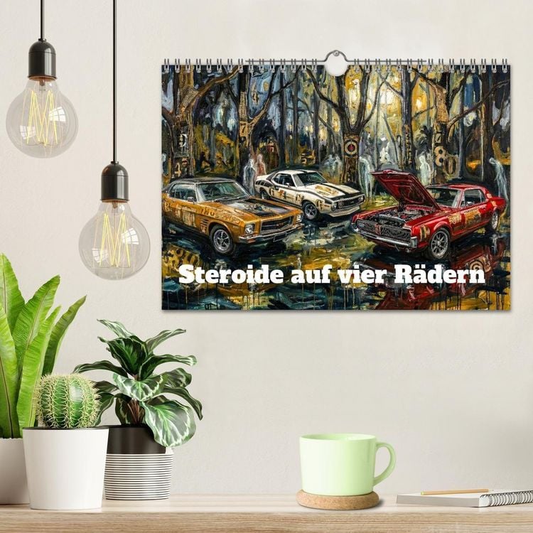 Produktbild: Steroide auf vier R&auml;dern (Wandkalender 2027 DIN A4 quer), CALVENDO Monatskalender