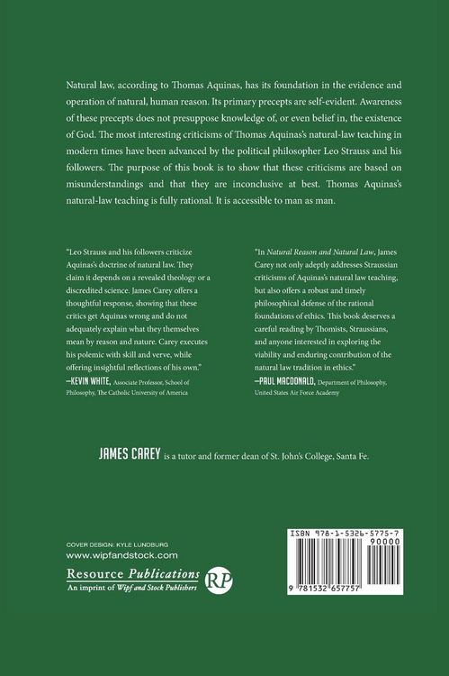 Produktbild: Natural Reason and Natural Law
