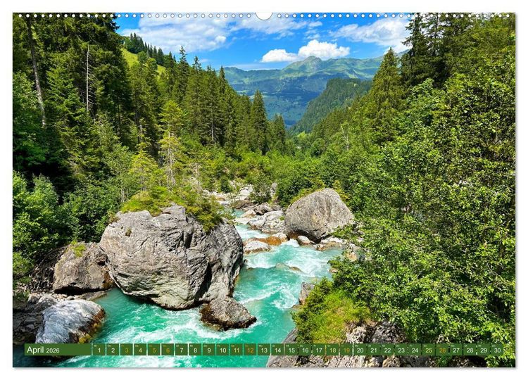 Produktbild: Erlebe mit mir die Sch&ouml;nheit der Alpen (Wandkalender 2026 DIN A2 quer), CALVENDO Monatskalender