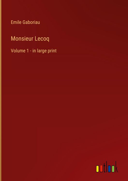 Produktbild: Monsieur Lecoq