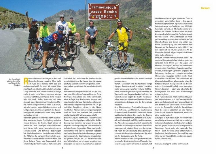 Produktbild: Transalp mit dem Rennrad
