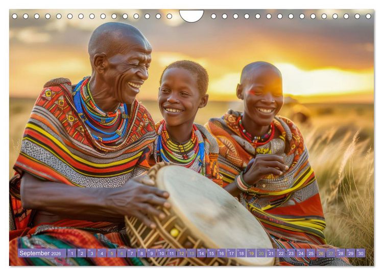 Produktbild: Afrika begeistert - Afrikas Sch&ouml;nheit (Wandkalender 2026 DIN A4 quer), CALVENDO Monatskalender
