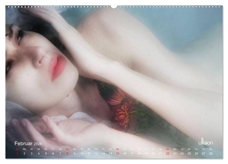 Produktbild: OPHELIA, sinnlich - mystisch - sehnsuchtsvoll (Wandkalender 2026 DIN A2 quer), CALVENDO Monatskalender