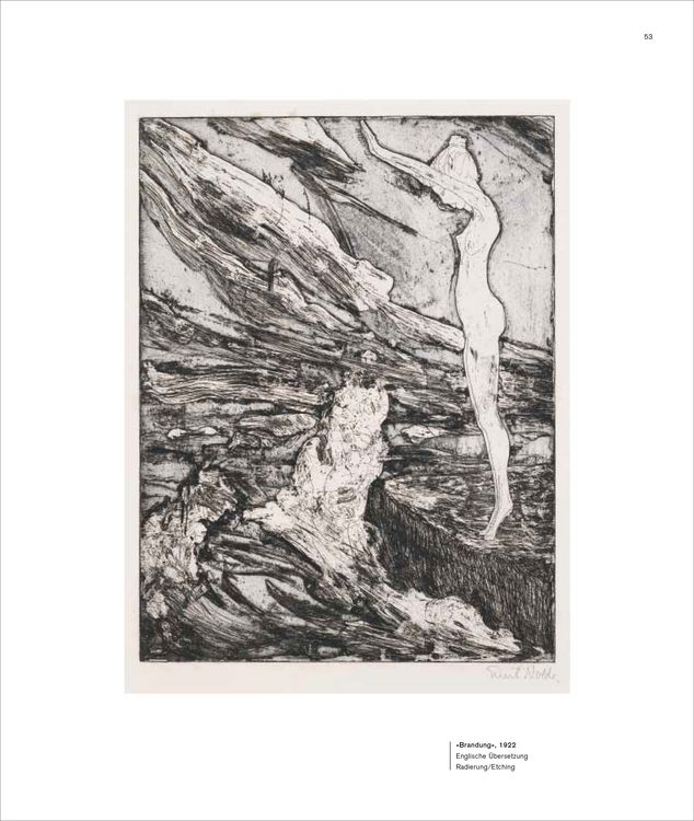 Produktbild: Emil Nolde. Die Graphik des Malers / The Painter&rsquo;s Prints