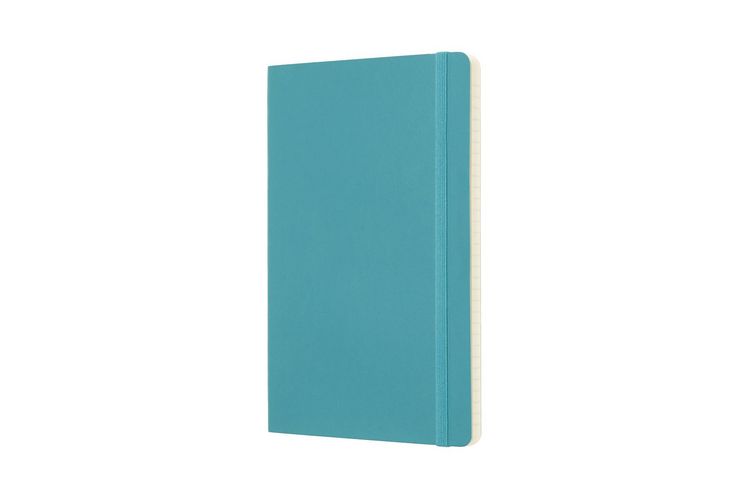 Produktbild: Moleskine Notizbuch Large/A5, Liniert, Soft Cover, Riff Blau