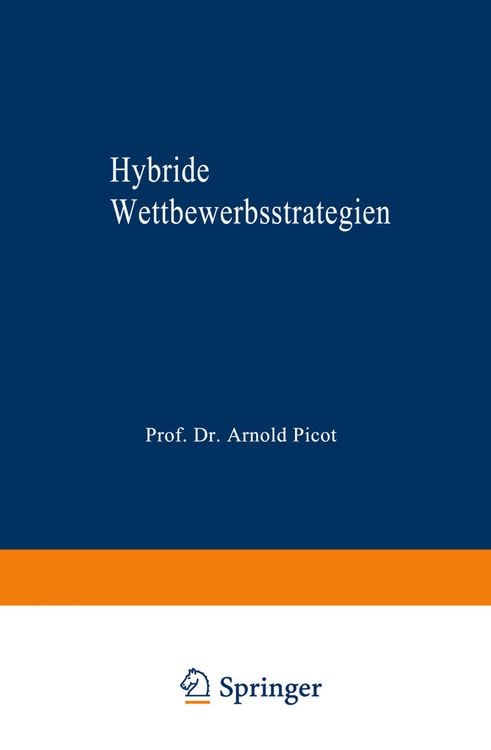 Produktbild: Hybride Wettbewerbsstrategien