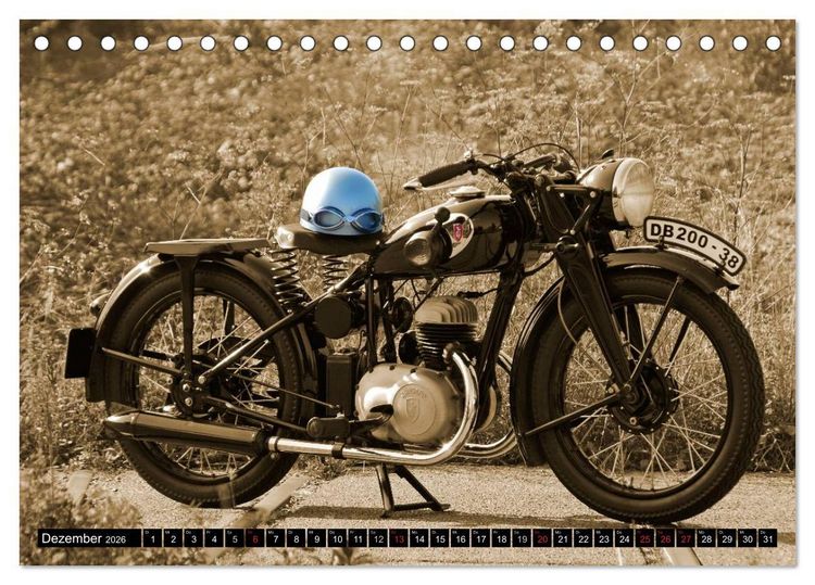 Produktbild: Z&uuml;ndapp DB 200 (Tischkalender 2026 DIN A5 quer), CALVENDO Monatskalender