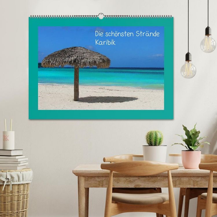 Produktbild: Die sch&ouml;nsten Str&auml;nde Karibik (Wandkalender 2027 DIN A2 quer), CALVENDO Monatskalender
