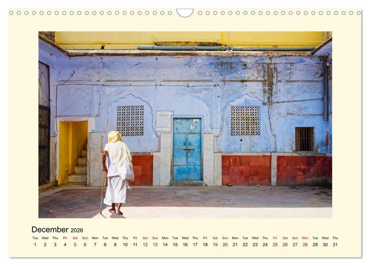 Produktbild: Great impressions of INDIA featuring awesome pictures (Wall Calendar 2026 DIN A3 landscape), CALVENDO 12 Month Wall Calendar