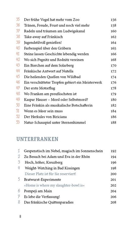 Produktbild: Franken - Wohlf&uuml;hlorte f&uuml;r Leib und Seele