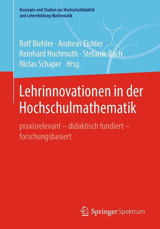 Produktbild: Lehrinnovationen in der Hochschulmathematik