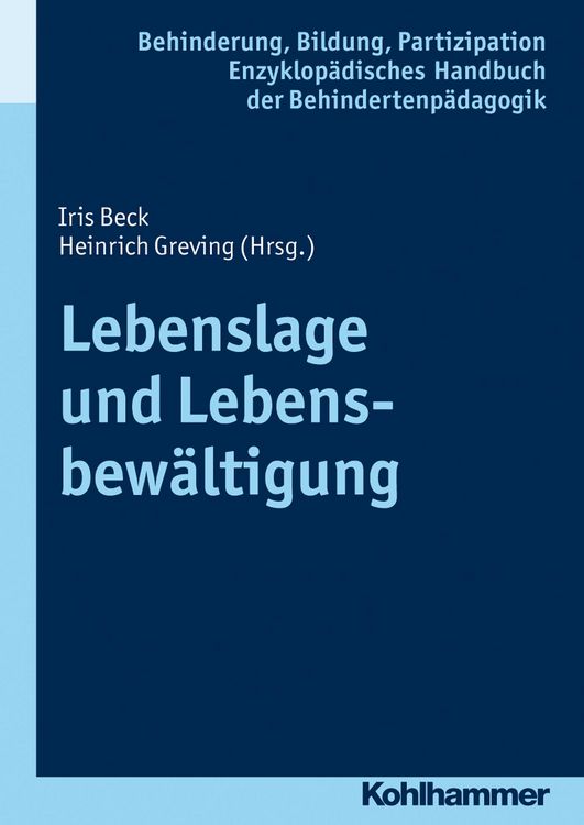 Produktbild: Lebenslage und Lebensbew&auml;ltigung