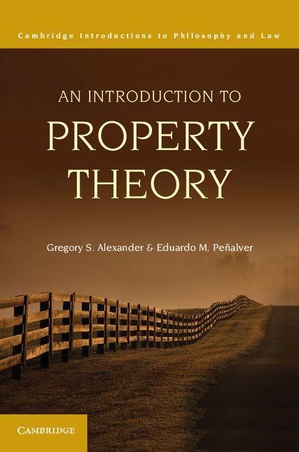 Produktbild: An Introduction to Property Theory