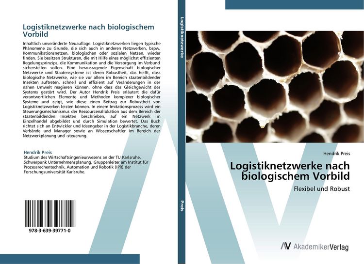 Produktbild: Logistiknetzwerke nach biologischem Vorbild