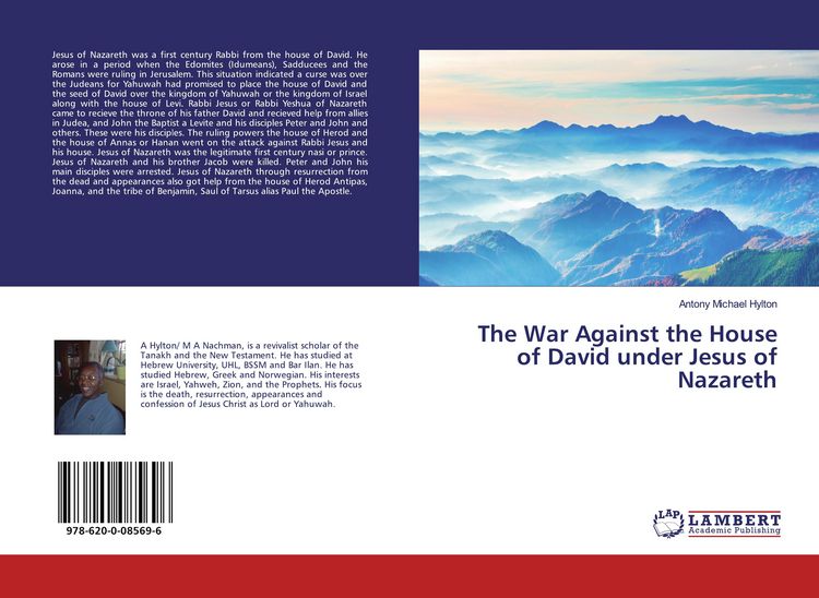 Produktbild: The War Against the House of David under Jesus of Nazareth