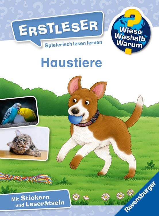Produktbild: Wieso? Weshalb? Warum? Erstleser, Band 12 - Haustiere
