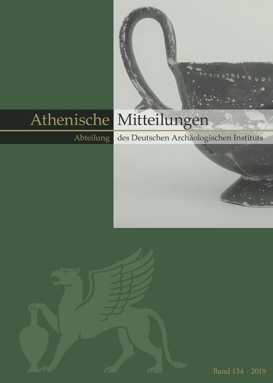 Produktbild: Mitteilungen des Deutschen Arch&auml;ologischen Instituts, Athenische Abteilung