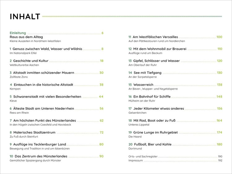 Produktbild: Kleine Auszeiten in NRW