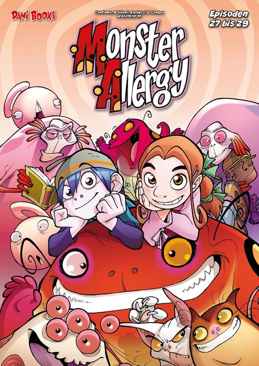 Produktbild: Monster Allergy - Die monsterm&auml;&szlig;ige Gesamtausgabe 8: Episoden 27 bis 29