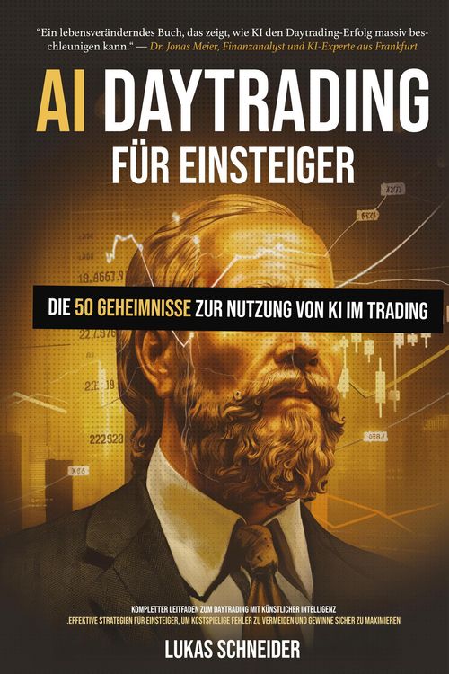 Produktbild: AI-Daytrading f&uuml;r Einsteiger Ein Leitfaden zur Nutzung K&uuml;nstlicher Intelligenz mit geheimen und effektiven Strategien - auch f&uuml;r absolute Anf&auml;nger - u
