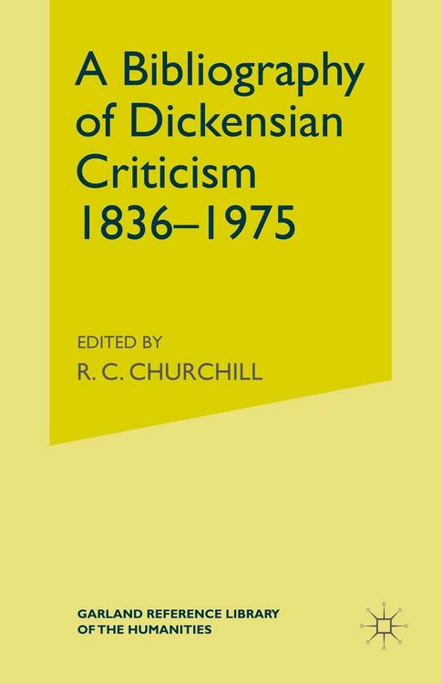 Produktbild: Bibliography of Dickensian Criticism, 1836-1974