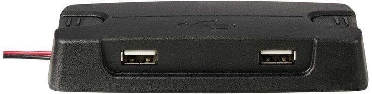 Produktbild: TRU COMPONENTS Dual USB-A Ladebuchse TC-12114152 Inhalt: 1St.