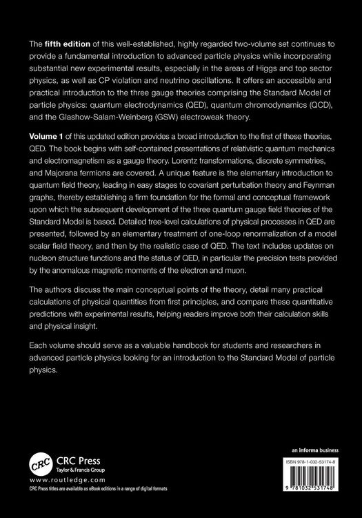 Produktbild: Gauge Theories in Particle Physics, 40th Anniversary Edition