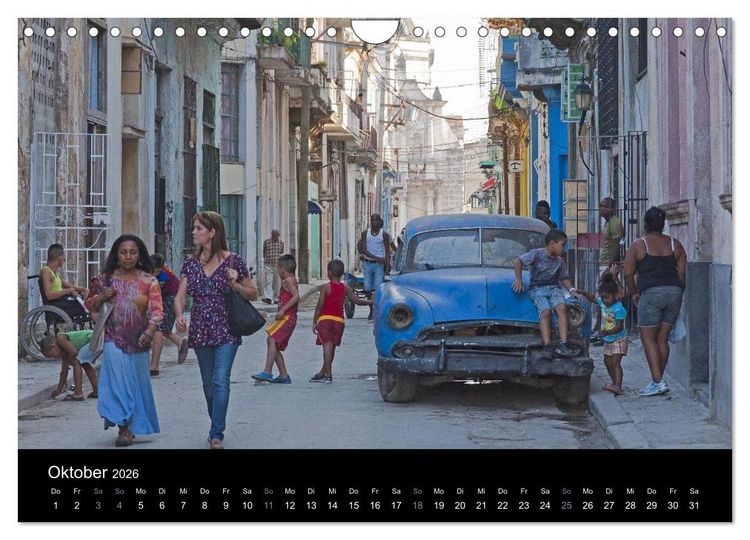 Produktbild: Cuba Highlights (Wandkalender 2026 DIN A4 quer), CALVENDO Monatskalender
