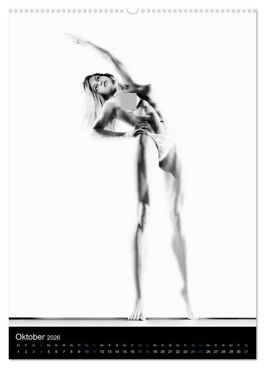 Produktbild: Kraft-Akt - Fitnessgirls in erotischen Abbildungen (hochwertiger Premium Wandkalender 2026 DIN A2 hoch), Kunstdruck in Hochglanz