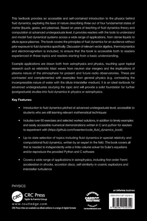 Produktbild: Introduction to Fluid Dynamics in Physics and Astrophysics