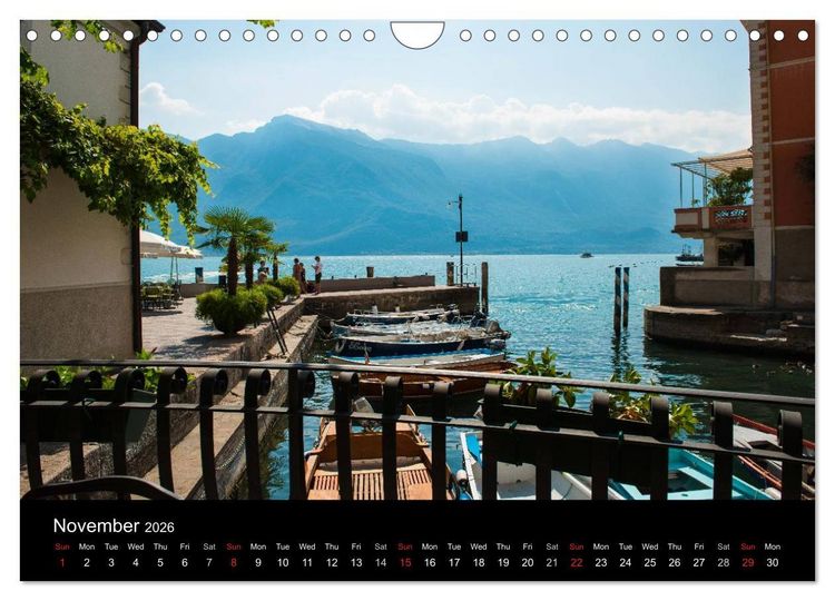 Produktbild: Lake Garda Italy (Wall Calendar 2026 DIN A4 landscape), CALVENDO 12 Month Wall Calendar