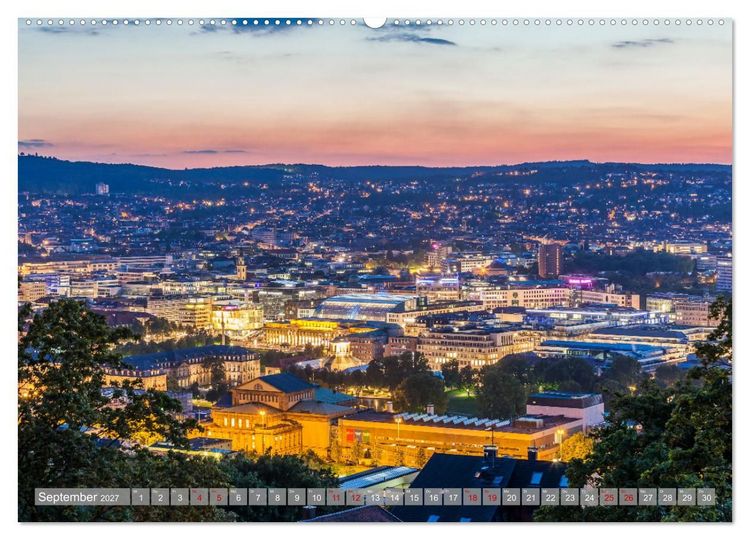 Produktbild: Wundersch&ouml;nes Baden-W&uuml;rttemberg (hochwertiger Premium Wandkalender 2027 DIN A2 quer), Kunstdruck in Hochglanz
