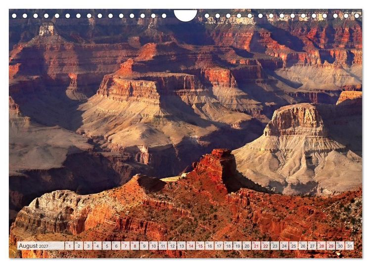 Produktbild: Grand Canyon, Nationalpark (Wandkalender 2027 DIN A4 quer), CALVENDO Monatskalender