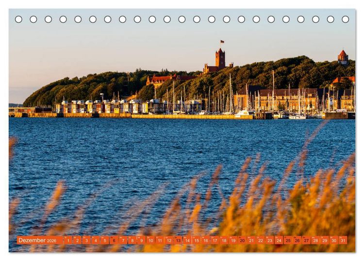 Produktbild: Ostseereise - Flensburg (Tischkalender 2026 DIN A5 quer), CALVENDO Monatskalender