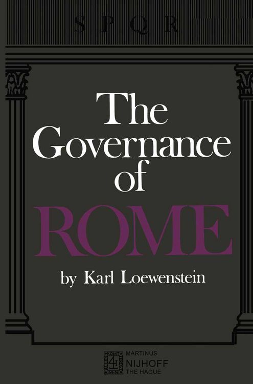 Produktbild: The Governance of ROME