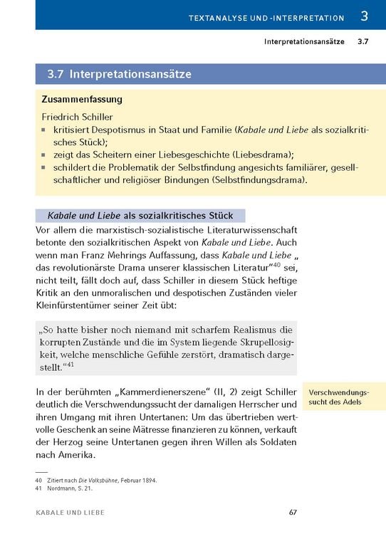 Produktbild: Kabale und Liebe von Friedrich Schiller