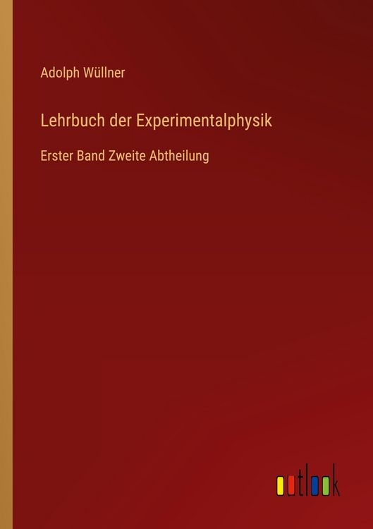 Produktbild: Lehrbuch der Experimentalphysik