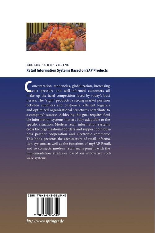 Produktbild: Retail Information Systems Based on SAP Products