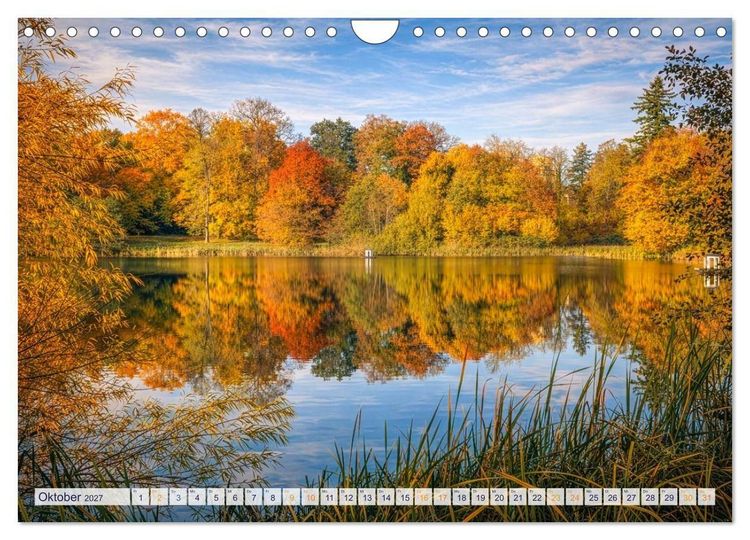 Produktbild: Inseltr&auml;ume R&uuml;gen &ndash; 12 Monate pure Ostsee-Magie (Wandkalender 2027 DIN A4 quer), CALVENDO Monatskalender