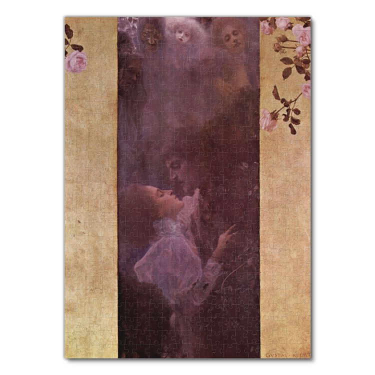 Produktbild: Lais Puzzle Gustav Klimt - Die Liebe 500 Teile