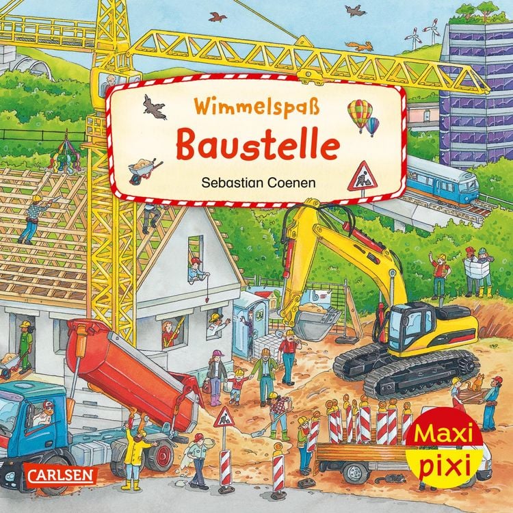 Produktbild: Maxi Pixi 424: Wimmelspa&szlig; Baustelle