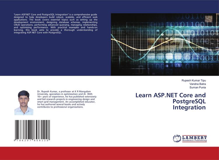 Produktbild: Learn ASP.NET Core and PostgreSQL Integration