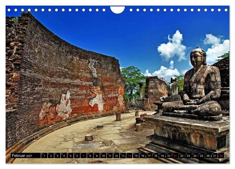 Produktbild: Sri Lanka (Wandkalender 2027 DIN A4 quer), CALVENDO Monatskalender