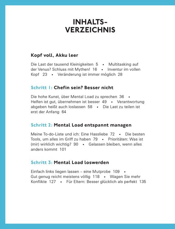 Produktbild: Freier Kopf statt Mental Load