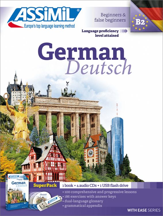Produktbild: ASSiMiL German - Audio-Sprachkurs Plus - Niveau A1-B2