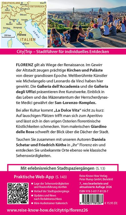 Produktbild: Reise Know-How CityTrip Florenz