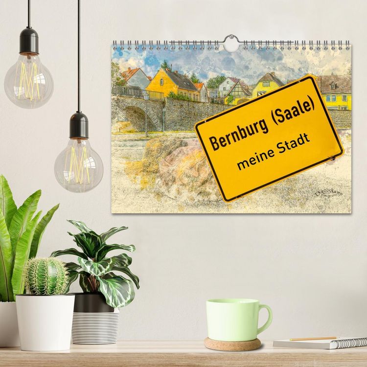 Produktbild: Bernburg meine Stadt (Wandkalender 2026 DIN A4 quer), CALVENDO Monatskalender