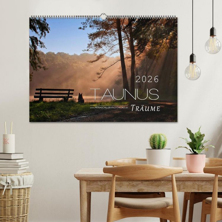 Produktbild: Taunus - Tr&auml;ume (Wandkalender 2026 DIN A2 quer), CALVENDO Monatskalender