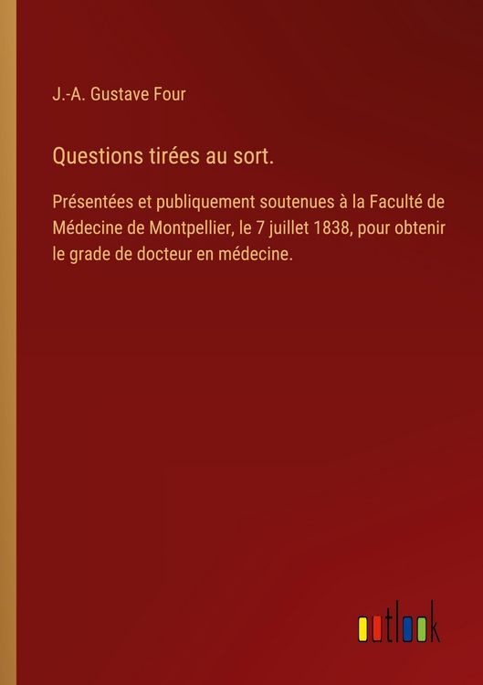 Produktbild: Questions tir&eacute;es au sort.